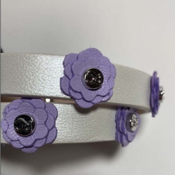 Rustic Cuff Purple Bracelet Trio - Picture 4 of 10